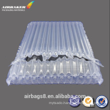 Inflatable plastic laptop air column cushion bag package